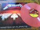 METALLICA MASTER OF THE PUPPETS RED/ ORANGE  VINYL 12