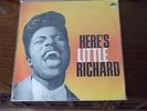 RARE 50S DOO WOP VINYL ALBUM HERES LITTLE RICHARD SPECIALITY LABEL