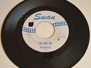Vintage Beatles She Loves You 45 Vinyl Swan 4152 Blue Print Label Rare Original