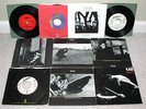 U2 Ten Original 1980s Island 45's/Picture Sleeves Nice Lot