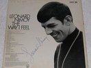 AUTOGRAPHED LEONARD NIMOY (LP) 