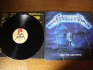 Metallica ?– Ride The Lightning LP 1ST PRESS THRASH METAL 1984 MFN 27