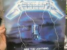 Metallica-Ride The Lightning-Megaforce 769-ORIG PRESS MISPRINT
