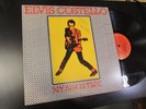 ELVIS COSTELLO my aim is true US ORIGINAL LP signed AUTOGRAPHED 