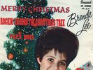 ROCKIN' AROUND THE CHRISTMAS TREE BRENDA LEE -LIMITED**PICTURE SLEEVE 45 7