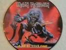 Iron Maiden A Real Live One Picture Disc LP Metallica NWOBHM(variation)