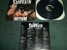 SAMHAIN-INITIUM LP Black/White Swirl W/ Insert '84 Orig-MISFITS-DANZIG-NYHC-KBD