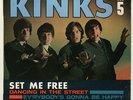 THE KINKS Set Me Free + 3 Rare French EP Garage Beat PS