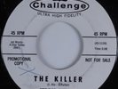 Northern Soul 45 JERRY FULLER The Killer CHALLENGE HEAR
