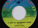 R&B Soul 45 JUNIOR WELLS (I Got A) Stomach Ache VANGUARD HEAR