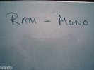 BEATLES-McCARTNEY-RAM-SEALED-MONO-LTD NUMBER ED-180 GRAMS-NO TMOQ/RSD/COLOR/BOX/
