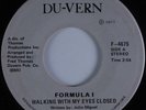 Funk 45 FORMULA I Walking with My Eyes Closed DU-VERN HEAR