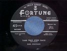 Fortune 844 rare Detroit blues/Earl Chatman/Take Two Steps Back/VG/VG+