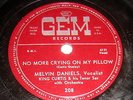 MELVIN DANIELS w.KING CURTIS & Tenor Sax NO MORE CRYING ON MY PILLOW R&B 78 w32