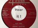 Rockabilly; Sammy Masters; Flat Feet / Whop-T-Bop on 4 STAR rare '75 reissue
