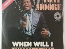 45 TONY MOORE WHEN WILL I RARE NORTHERN MODERN SOUL DANCEFLOOR ITALY PS 1977 
