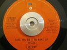 70s Soul/Funk 45 Liberty - Girl You Better Wake Up BASF Orig VG+ Muscle Shoals