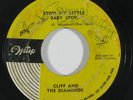 Reggae 45 CLIFF & THE DIAMONDS My Little Baby Stop/Jingle Bells on Wasp