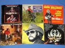 HANK WILLIAMS JR. -MAN OF STEEL+ STRONG STUFF+ SONGS MY FATHER LEFT---6 ALBUMS