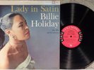 BILLIE HOLIDAY Lady In Satin ORIG MONO LP Columbia 6 EYE Label DEEP Groove 