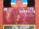 LED ZEPPELIN-D'YER MAK'ER VERY RARE YUGOSLAVIAN PRESS 7''PS 1977 UNIQUE COVER