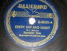 RAMBLIN BOB Every Day & Night w/ SONNY BOY WILLIAMSON Rare blues 78 w33 HEAR IT
