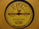 Little Junior's Blue Flames - Mystery Train / Love My Baby Sun 192 ROCKABILLY 78
