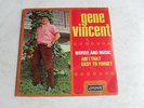 Gene Vincent Collector France '45 ,Words and Music, great Condition