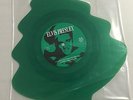Elvis Presley Christmas Tree Shaped 33 Green Colored Vinyl Record Free Shipping