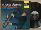 GERRY MULLIGAN CHET BAKER LP MY FUNNY VALENTINE EX+/EX+