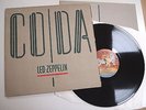 LED ZEPPELIN - CODA LP UK 1ST PRESS VINYL + INNER A2/B matrix