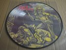 Iron Maiden Running Free/Sanctuary Promo Picture Disc LP (Very Rare Item)