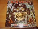 VINYLE 33T-TRANSPARENT-IRON MAIDEN-AIR RAID SIREN-NEUF-LIMITED-RARE