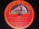 3 x 78 rpm RECORDS VIENNA PHILHARMONIC Unfinished SCHUBERT Wilhelm Furtwangler