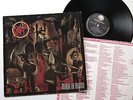 SLAYER - Reign in Blood LP 1986 - 1. PRESS German Version, cut out