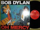 BOB DYLAN, OH MERCY, LP 1989 UK 1ST PRESS A1/B1 EX+/EX+, INNER/SL CBS 465800 1