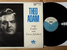 * ETERNA - ED1 - THEO ADAM - SCHUBERT - LIEDER - RECITAL *?