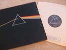 pink floyd - dark side of the moon a3 / b3 early indigo blue cover lp record '73