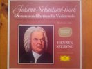 BACH Szeryng SONATAS & PARTITAS FOR SOLO VIOLIN GERMAN DGG STEREO 3-LP 2709 028
