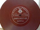 RARE 1903 7” PLASTIC ‘NICOLE’ SAMPLE RECORD, BAND