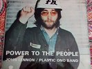 John Lennon Plastic Ono Band Power To The People Apple 1830 Star on Label M/M