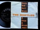 THE BEATLES Rock And Roll Music 45/PS 2nd  Norwegian Odeon ND 7438
