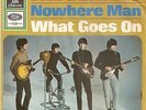 BEATLES Nowhere Man / What Goes On  GERMAN 7