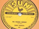 SUN 247 78 rpm  Sonny Burgess   