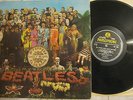 BEATLES SGT PEPPER PCS 7027 1ST PRESS RARE YELLOW BLACK STEREO ORIGINAL 1967