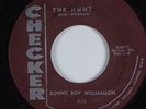 Blues 45 SONNY BOY WILLIAMSON The Hunt CHECKER HEAR VG++