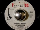 LA REVOLUTION FRANCAISE rare Y'Mouille A Sciaux mod psych garage 45 LISTEN