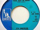 FIFTH DIMENSION - TRAIN KEEP ON MOVIN' - U.K. LIBERTY EXC  £8