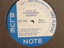 Cannonball Adderley Somethin' Else LP Blue Note Deep Groove RVG