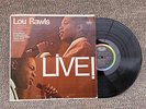 Ancien vinyle 33 tours Lou Rawls en live disque vintage 70's old disc